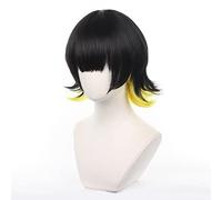 YXZCOS Parrucca 【BLUE LOCK: Bachira Meguru】 Parrucca Cosplay Pizzetto Capelli Sintetici Carnevale Halloween Parrucche Festa Donna/Uomo Toup Parrucchieri