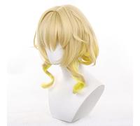 YXZCOS Parrucca 【Honkai: Star Rail: Aglaea】 Parrucca Cosplay Pizzetto Capelli Sintetici Carnevale Halloween Parrucche Festa Donna/Uomo Toup Parrucchieri