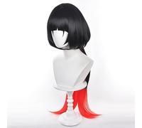 YXZCOS Parrucca 【Zenless Zone Zero: Jane Doe】 Parrucca Cosplay Pizzetto Capelli Sintetici Carnevale Halloween Parrucche Festa Donna/Uomo Toup Parrucchieri