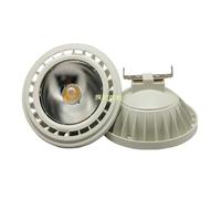 YXZKJZJ 1PC 12W LED Riflettore Lampadina Faretti Alluminio 12W AR111 G53 12V Luce Bianca Calda per interni ed esterni(Cool White 6000K,GU10)