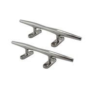 YXZKJZJ 2 Pezzi di Bitta a Base Aperta Cava in Acciaio Inossidabile for Ponti marini, Bitte for Barche a Vela, Bitta for Ancoraggio, Bitta for Accessori per ferramenta da terrazza(8inch(200mm))