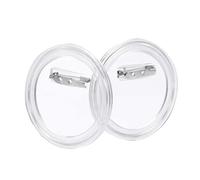 YXZKJZJ 5/10/20 Pezzi di Parti for la creazione Bottoni con Spilla e Distintivo in Acrilico, Materiale Fai da Te for Macchina per Feste, Eventi Sportivi(20pcs,44MM)