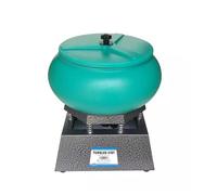 YXZKJZJ Buratto Vibrante Extra Large da 17 Pollici for lucidare Gioielli in Metallo e rifinire Perle, bagnate o asciutte per la Fusione di Metalli per Gioielli