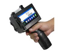 YXZKJZJ E15-1 25,4 mm Stampante a getto d'inchiostro portatile, QR, codice a barre, immagine, logo, data di scadenza, etichettatrice Asciugatura rapida per etichettatura e codifica(With 1 ink)