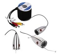 YXZKJZJ Kit videocamera Subacquea for Pesca 720P 1000tvl Fish Finder IP68 Impermeabile Vista Chiara(15M Camera)