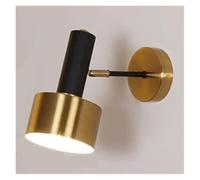 YXZKJZJ Lampada da parete a LED for esposizione artistica, lampada da lettura creativa alla moda for camera da letto, corridoio, sala espositiva Decorazioni per la casa(White,Gold Black and Gold)