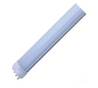 YXZKJZJ Lampadina LED Dimmerabile Barra Tubolare 2G11 LED Tubo Orizzontale Plug-in 15w 38 * 410mm Copertura Trasparente Bianco Latte Lampada LED per interni ed esterni(Natural White 4000K)