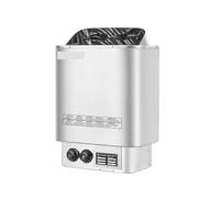 YXZKJZJ Mini riscaldatore Elettrico for Sauna con Controller Interno in Acciaio Inossidabile da 4,5 kW, Stufa for Sauna a Vapore Secco Riscaldamento rapido ad Alta efficienza