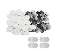 YXZKJZJ Parti for Macchina for Bottoni con Spilla e Distintivo, 25/32/37/44/50/56/58/75 mm, for Forniture di Macchine, 100/200 Pezzi per Feste, Eventi Sportivi(200-PCS,50MM)