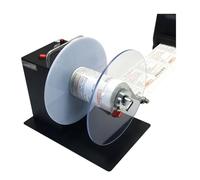 YXZKJZJ Riavvolgitrice for Etichette Riavvolgitore Automatico bidirezionale, Macchina for Codici a Barre autoadesiva Avvolgitore for for Abbigliamento a Coppia Elevata Ampia Applicazione(F202)