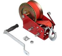 YXZQLOZ Argano manuale resistente per barche e rimorchi con cinghia per rimorchio, sollevamento e trasporto efficiente di carichi pesanti