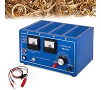 YXZQLOZ Macchina per placcatura in Oro, Kit raddrizzatore per placcatura Gioielli 220V, Tensione Regolabile 20V, Trattamento Superficiale di Orologi