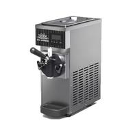 YXZYFPP Macchina Professionale per Gelato Soft Serve con Pannello LCD, Pulizia Automatica e preraffreddamento, Macchina per Dessert da banco per ristoranti e Negozi (Metallic 3)