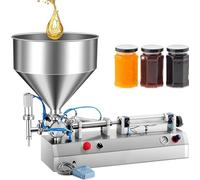 YXZYFPP Riempitrice pneumatica per flaconi di liquidi e Paste, Funzionamento Automatico e Manuale, Adatta a Vari liquidi e Cosmetici.