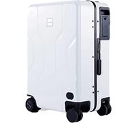YXZYFPP Valigia intelligente silenziosa Sblocco delle impronte digitali Custodia per trolley da equitazione Ricarica mobile Bagagli rigidi Segui automaticamente Richiamo chiave Controllo APP (C)