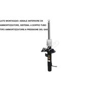 Ammortizzatore Assale anteriore Dx Spina superiore MJ00235 JAPKO per FORD