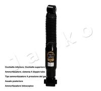 YY AMMORTIZZATORE POST. PEUGEOT 206 JAPKO MJ00983 5206V8 5202Z3 6757044 6757043