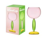 YY Bicchieri da cocktail bordeaux, calici da 402,6 g in rosa Pinot Nero, oro Chardonnay, vetro di cristallo senza piombo per sangria, spitz e vini alla frutta, regalo da bar parigino (rosa)