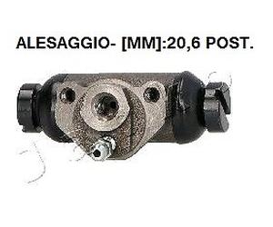 YY CILINDRETTO FRENO POST. PER INNOCENTI MINI 0.55/0,65 - LADA NIVA JAPKO 6700