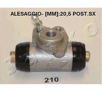YY CILINDRETTO FRENO POST. SX PER TOYOTA YARIS 1.0/1.3 JAPKO 67210 47570-47010