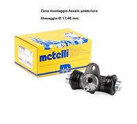 YY CILINDRETTO POST. Ø 17,46 VW 1200 1300 1302 1303 METELLI 04-0061 - 113611053A