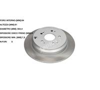 JAPKO 61444C Disco freno