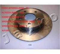 YY DISCO FRENO POST. NISSAN ALMERA TINO - ALMERA - PRIMERA JAPKO 61156