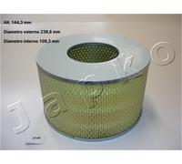 YY FILTRO ARIA PER TOYOTA DYNA 200 PIANALE PIATTO/TELAIO 4.1 TDI JAPKO 20274