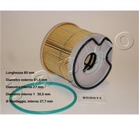 YY FILTRO CARBURANTE PER CITROEN FIAT PEUGEOT SUZUKI JAPKO 3ECO011 OE 71771387