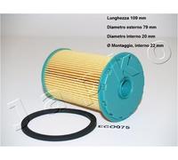 YY FILTRO CARBURANTE PER FORD C-MAX GALAXY MONDEO S-MAX JAPKO 3ECO075 OE 1352443