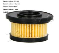 YY FILTRO CARBURANTE PER GENERICO MODELLO TUTTI VEICOLI BENZINA JAPKO 1GAS24S