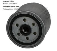 YY FILTRO CARBURANTE PER HYUNDAI ACCENT II (LC) 1.5 CRDI JAPKO 30H18 31922-17400