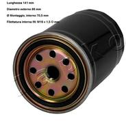 YY FILTRO CARBURANTE PER HYUNDAI - KIA JAPKO 30H11 OE 319224H001 319223A850