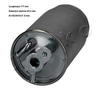 YY FILTRO CARBURANTE PER LAND ROVER RANGE ROVER III 3.0 TD 6/8 4.2 JAPKO 30L06