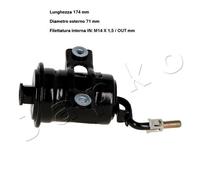 YY FILTRO CARBURANTE PER TOYOTA COROLLA JAPKO 30236 OE 23300-22030 23300-22020