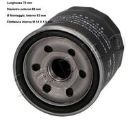 YY FILTRO OLIO PER CHEVROLET AVEO SPARK JAPKO 10W02 96985730 96475855 25181616