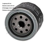 YY FILTRO OLIO PER HONDA ACCORD CIVIC LAND ROVER FREELANDER JAPKO 10497