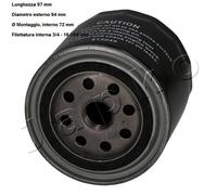YY FILTRO OLIO PER LADA NIVA SAMARA TOSCANA - JEEP GRAND CHEROKEE JAPKO 10985