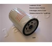 YY FILTRO OLIO PER MAZDA CX-9 MAZDA MPV II MAZDA TRIBUTE JAPKO 10320 ZZM123802A