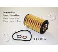 YY FILTRO OLIO PER SSANGYONG KORANDO 2.0 E-XDI JAPKO 1ECO137 OE P17218-03009