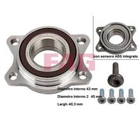 YY KIT CUSCINETTO RUOTA ANT. AUDI A6 R8 FAG 713610780 OE 4F0498625B 4E0407625B