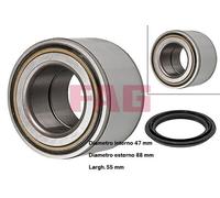 YY KIT CUSCINETTO RUOTA ANT. FORD RANGER MAZDA B-SERIE FAG 713615720 OE 4432022