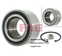 YY KIT CUSCINETTO RUOTA ANT. HONDA CIVIC V VI CRX III FAG 713617040 44300SR3A04