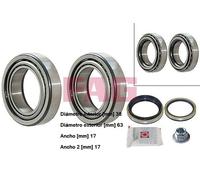 YY KIT CUSCINETTO RUOTA ANT. KIA PRIDE RIO MAZDA DEMIO 121 FAG 713615130