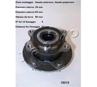 YY KIT CUSCINETTO RUOTA ANT. POST. SUZUKI GRAND VITARA II - KIZASH JAPKO 418015