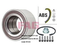 YY KIT CUSCINETTO RUOTA AUDI - PORSCHE - VW FAG 713610630 OE 95534190100