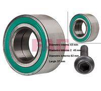 YY KIT CUSCINETTO RUOTA POST. AUDI A4 FAG 713610710 OE 8E0598625 4D0407625E