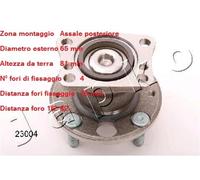 YY KIT CUSCINETTO RUOTA POST. MAZDA 2 1.3/1.5/1.4-1.6 MZR-CD JAPKO 423004