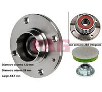 YY KIT CUSCINETTO RUOTA POST SEAT AROSA CORDOBA IBIZA VW POLO LUPO FAG 713610320