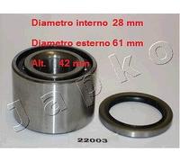 YY KIT CUSCINETTO RUOTA TOYOTA COROLLA - MR 2 I JAPKO 422003 9036928006